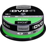 Intenso Optisk lagring Intenso DVD-R 4.7GB 16x Spindle 25-Pack Inkjet (4801154)