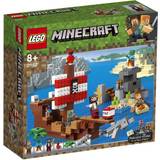 Pirater Lego Lego Minecraft The Pirate Ship Adventure 21152