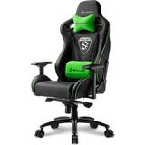 Sharkoon Skiller SGS4 Gaming Chair - Black/Green