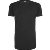 Urban Classics Shaped Neopren Long T-shirt - Black