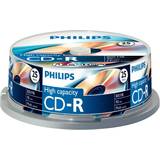 Optisk lagring Philips CD-R 800MB 40x Spindle 25-Pack (CR8D8NB25/00)