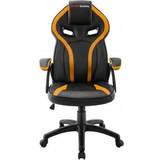 Vadderade armstöd Gamingstolar Mars Gaming MGC118 Gaming Chair - Black/Yellow