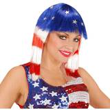 Sydamerika - Uppblåsbar Maskeradkläder Miss America Wig