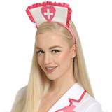 Rosa - Uniformer & Yrken Maskeradkläder Folat Nurse Tiara