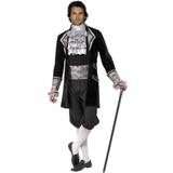 Barocken - Herrar Maskeradkläder Smiffys Fever Male Baroque Vampire Costume