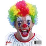 Blå - Cirkus & Clowner Peruker Hisab Joker Peruk Clown