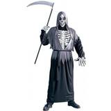 Grå - Skelett Dräkter & Kläder Widmann Grim Reaper Costume
