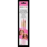 Rosa - Unisex Smink Snazaroo Pink Starter Brushes Set of 3
