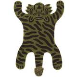 Animals - Svarta Textilier Ferm Living Safari Tufted Matta Tiger 118x160cm