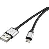 Renkforce USB A-Lightning - USB-kabel Kablar Renkforce USB A-Lightning 0.5m