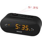 FM - Projicering av tid Väckarklockor Sencor SRC 3100 B