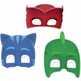 Grön Maskerad Ansiktsmasker Procos Pyjamasheltene Masker 6stk