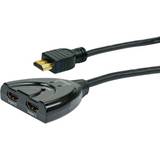 Schwaiger Kabeladaptrar Kablar Schwaiger Switch HDMI-2HDMI M-F 0.7m