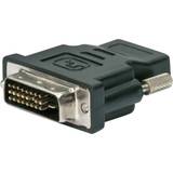 Schwaiger Kabeladaptrar Kablar Schwaiger HDMI-DVI-D M-F Adapter