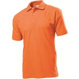 Stedman Herr Pikétröjor Stedman Short Sleeve Polo Shirt - Orange