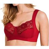 Röda BH:ar Miss Mary Lovely Lace Non-Wired Bra - English Red