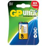 Batterier - Kamerabatterier - Vita Batterier & Laddbart GP Batteries Ultra Plus Alkaline 9V Compatible