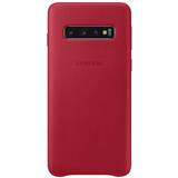 Mobiltillbehör Samsung Leather Cover (Galaxy S10)