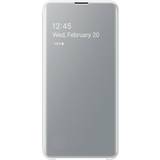 Gula Plånboksfodral Samsung Clear View Cover for Galaxy S10e