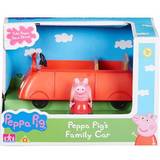 Peppa Pig Plastleksaker Bilar Peppa Pig Family Car 06059