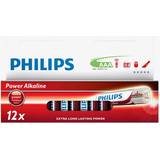 AAA (LR03) - Batterier - Engångsbatterier Batterier & Laddbart Philips LR03P12W/10 Compatible 12-pack
