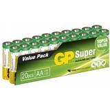 AA (LR06) - Alkalisk - Batterier Batterier & Laddbart GP Batteries AA Super Alkaline 20-pack