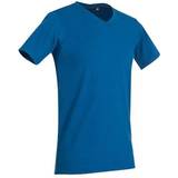 Stedman Clive V Neck T-shirts - King Blue
