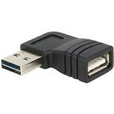 2.0 - En kontakt - Kabeladaptrar Kablar DeLock Easy-USB USB A-USB A Adapter 2.0 M-F