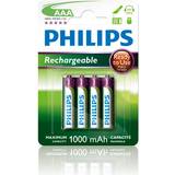 Philips NiMH Batterier & Laddbart Philips R03B4RTU10/10 Compatible 4-pack