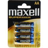 AA (LR06) Batterier & Laddbart Maxell AA Super Alkaline Compatible 4-pack