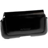 Läder / Syntet - Transparent Mobilfodral Krusell Hector Leather Mobile Case 3XL