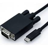 Roline Hane - Hona - USB-kabel Kablar Roline USB C-VGA M-F 1m