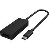 HDMI aktiv - Kabeladaptrar - USB C-HDMI Kablar Microsoft USB-C-HDMI M-F Adapter