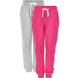 Minymo Basic Sweatpants 2-pack - Dark Pink (3937-577)