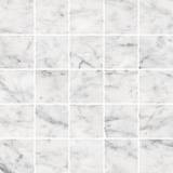 Kakel carrara mosaik Lhådös Carrara Marmor 36006 5x5cm