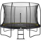 Gröna Studsmattor Salta Trampoline Comfort 427cm + Safety Net