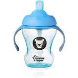 Transparent Spillfria muggar Tommee Tippee Trainer Straw Cup 230ml