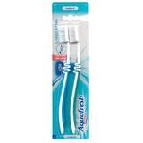 Aquafresh Tandborstar Aquafresh Clean & Flex Medium 2-pack