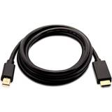 HDMI-kablar - Koppar - Svarta V7 HDMI-DisplayPort Mini 2m