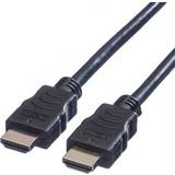Value HDMI-kablar - Svarta Value HDMI High Speed Ethernet (4K) HDMI-HDMI 1m