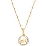 Michael Kors Halsband Michael Kors Premium Necklace - Gold/White