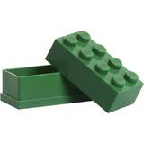 Gröna Förvaringslådor Barnrum Lego 8-Stud Mini