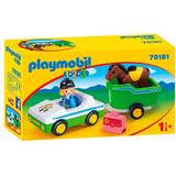 Playmobil Car with Horse Trailer 70181