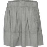 Minimum Kläder Minimum Kia Short Skirt - Steel Grey