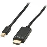 Lindy DisplayPort-kablar - Standard HDMI-Standard HDMI Lindy Mini DisplayPort-HDMI M-M 3m