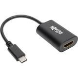 Tripp Lite HDMI-kablar - Nickel Tripp Lite USB C-HDMI M-F 0.2m