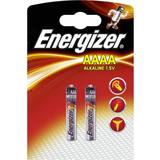 Alkaliska - Engångsbatterier Batterier & Laddbart Energizer AAAA Compatible 2-pack