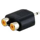 MicroConnect 3.5mm-2RCA M-F Adapter