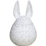 Keramik Inredningsdetaljer DBKD Eating Rabbit liten Påskdekoration 14cm