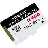 64 GB - U1 Minneskort Kingston High Endurance microSDXC Class 10 UHS-I U1 A1 95/30MB/s 64GB